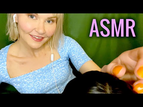 HAIR Brushing & SCALP Massage 💆🏻‍♀️ (Soft spoken ASMR personal attention)