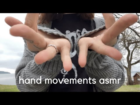 Outdoor ASMR Ramble + Hand Movements🍃
