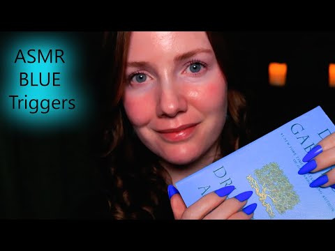 ASMR Feeling BLUE, Relaxing triggers, Gentle Sounds, Close Whispering