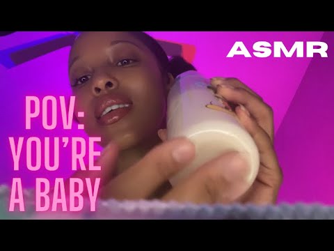 ASMR YOU ARE A BABY | MOMMY PUTS YOU TO SLEEP 💤 (Personal Attention, Helping You Fall Asleep)