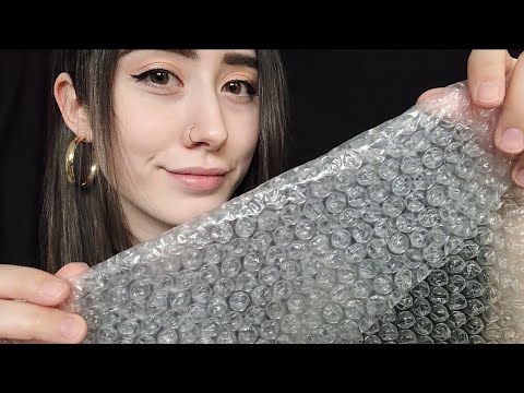 ASMR | Wrapping You in Bubble Wrap (Plastic Crinkles, Whisper)