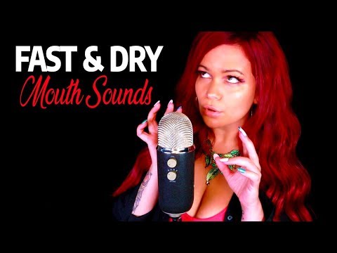 ASMR UNPREDICTABLE & FAST Dry MOUTH SOUNDS 🤤 & Hand Movements ⚠️ INTENSE ⚠️
