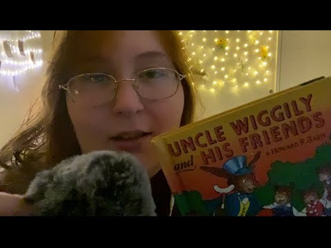 ASMR | Let Me Read You A Bedtime Story | Rain and Thunder Background Sounds | Requested Video