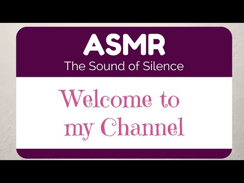 Welcome to my new ASMR channel/ first Tingles for you/ ita eng