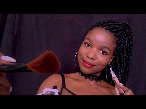 ASMR FAST AND AGGRESSIVE MAKEUP APPLICATION (Super Fast & Personal Attention) 💄😴