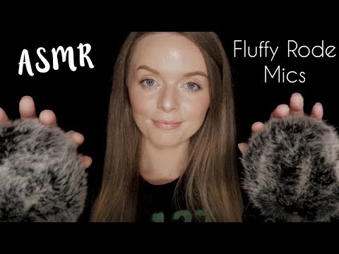 ASMR | Fluffy Rode Mic Brushing (Whisper)