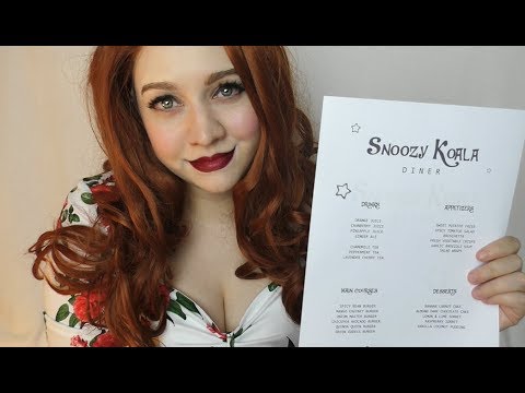ASMR - ♥ Sweet Diner Waitress RP ♥ / Best Burgers in Tingle Town!
