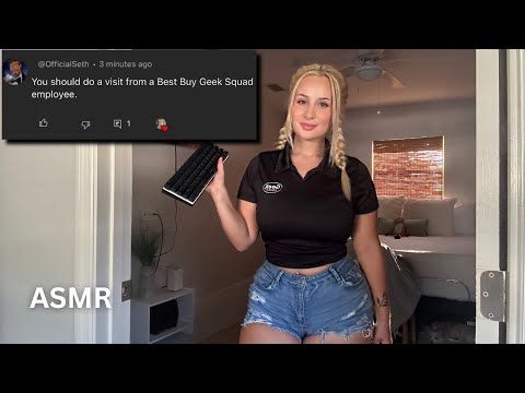 Best Buy Employee Gives You Full Body Massage - ASMR Roleplay