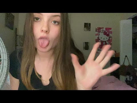 ASMR | FAST TONGUE FLUTTERS, MOUTH SOUNDS, COMFORTING RAMBLES