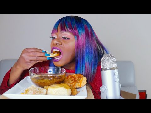 Not Giving It Up Until He Earn It | Homemade Biscuits Beans+Fried Fish ASMR Eating Sounds