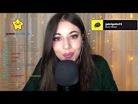 RILASSATI CON UNA MIA LIVE 🔴 Whispering Asmr Ita