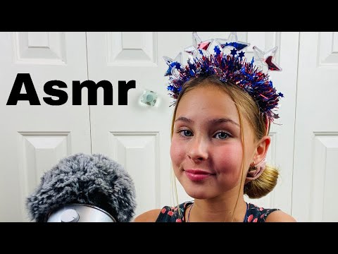 Asmr ~ 4th of July triggers ❤️🤍💙