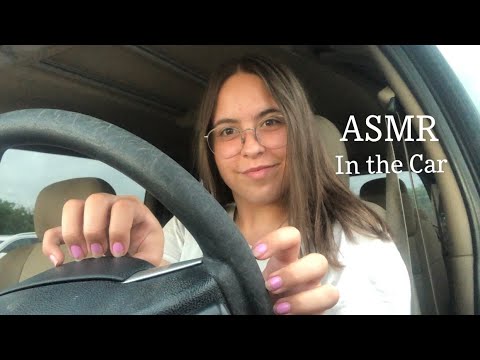 ASMR In The Car 🚗 🚙 (Tapping & Scratching)