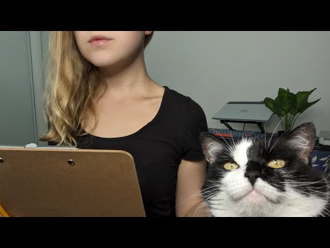 Roleplay ASMR~ Therapist Helps You Organise a Self Care Plan  [Purring and Writing Sounds]