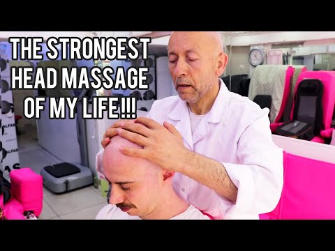 ASMR BARBER | THE STRONGEST HEAD MASSAGE OF MY LIFE | WHOLE VIDEO