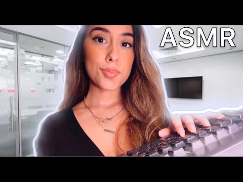 ASMR Chilling Job Interview (Staffing Recruiter RP) (keyboard typing)