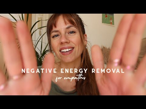 ASMR REIKI clearing negative energy | energy healing for empaths | hand movements | aura cleanse