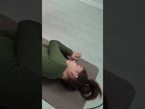 low back pain treatment and chiropractic adjustments with stretching poses for beautiful Lisa