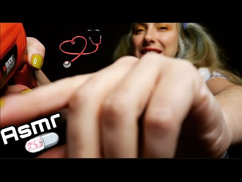 TÜRKÇE ASMR | CRAZY DOKTOR ROLEPLAY | ÇENE DOLGUSU YAPIYORUM doktor 👩‍⚕️ JAW FILLING