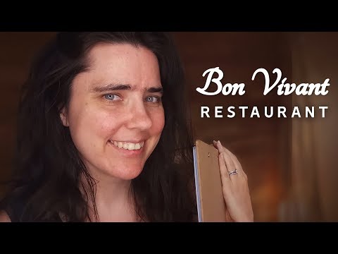 Waitress Describes Delectable Dishes to You ASMR (Bon Vivant)