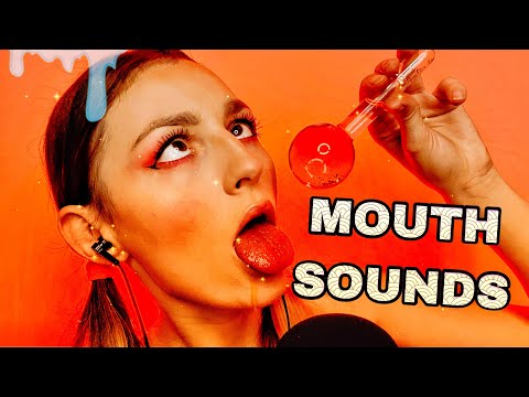 I will tickle your ears, ASMR MOUTH sounds 👅 Звуки рта АСМР
