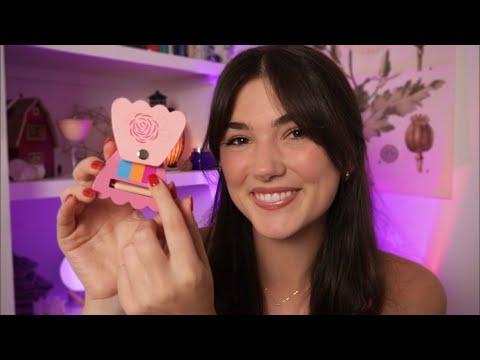ASMR ┃ Wooden Makeup on YOU for Sleep (personal attention with layered sounds) 💓