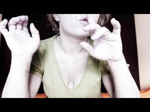 ASMR Close Breathy Whispers  - Personal Attention -  Hands Movement