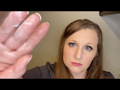 ASMR Face Cleansing and Pore Extraction | Gloves , Magnifying Glass, Close Up