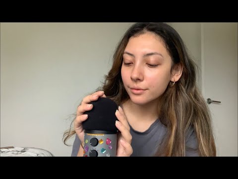 ASMR Rubbing My Mic Cover | Tingly Head Massage | Whispered