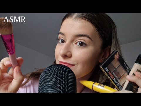 ASMR Roleplay doing your makeup (Personal Attention,Whispered)-200 subs special(THANK YOU!!!❤️)