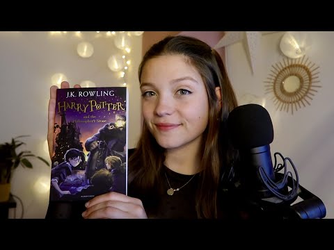 ASMR | Reading Harry Potter and the Philosopher's Stone Ch. 1 (rainy, cozy & warm)