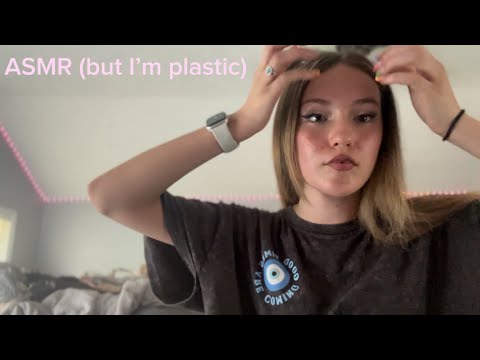 ASMR but my face is plastic 🎭