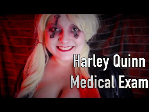 Harley Quinn Medical Exam [ASMR] Whispered RP
