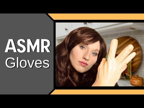 ASMR -  Kitchen Dish Gloves & Lotion || Binaural || Layered