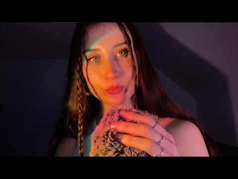asmr | fast & slow wet mouth sounds | hand movements