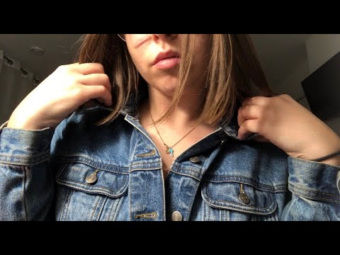 Shirt Scratching on Jean Jacket, Fast and Aggresive ASMR