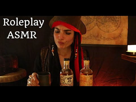 ASMR ROLEPLAY * LE PIRATE S'ENNUIE ! Multidéclencheurs
