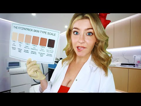 ASMR THE EXTREMELY UNPREDICTABLE DERMATOLOGIST | Face Touching, Gloves, Up Close Roleplay