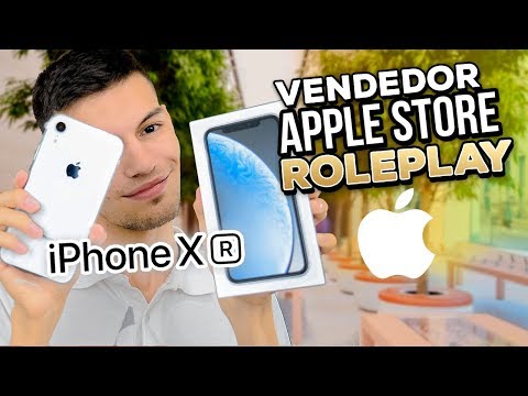 ASMR - SOY VENDEDOR DE APPLE STORE con el iPHONE XR | ASMR Español