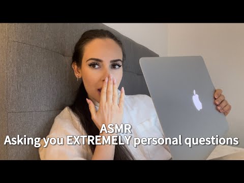 ASMR Asking you EXTREMELY personal questions- computer tapping- (Soft spoken)