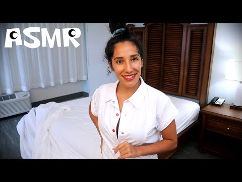 ASMR Tension Release Before Your Flight | Maid Cleaning | Role Play | Part 1