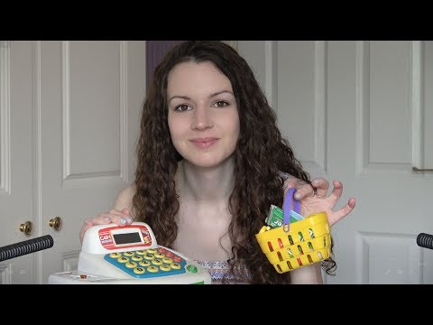 ASMR Toy Checkout - Tapping, Buttons, Mini RP