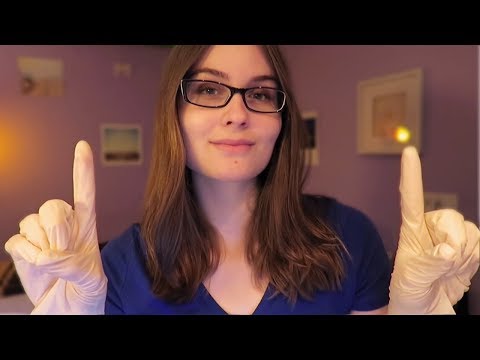 ASMR Cranial Nerve Exam by a Medical Student Roleplay