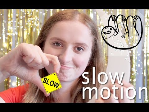✨ ASMR in Slow Motion ✨ (slow tapping, 0.25 speed)