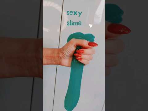 sexy aggressive slime in your face🙃🤪#slime #slimeasmr #satisfyingvideo
