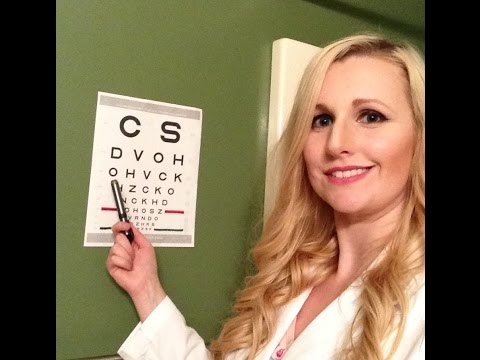 ASMR Complete Eye Exam | Up Close, Light, Gloves, Eye Equipment