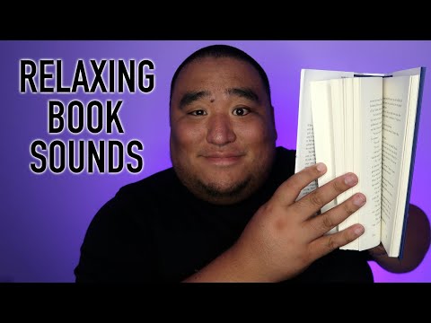 ASMR | Relaxing Book Sounds (Page Turning, Tapping)
