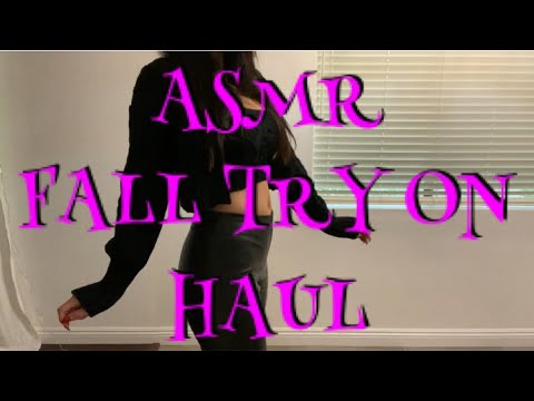 ASMR Fall Haul and Try On - We ♥️ (Vegan) Leather Pants and More (Whispered)