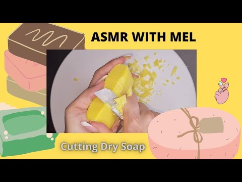 ASMR With Mel | Cutting Soap ASMR Carving Relaxing Sounds Satisfying Video