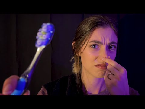 ASMR | Cleaning Your Face Off (Whisper) Aggressive →  Gentle Sounds